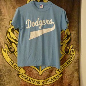 #10 Vintage Single Stitched Dodger's Tee Youth SZ L